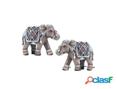 Elefante Incluye 2 Unidades Figuras Africanas Y Elefantes