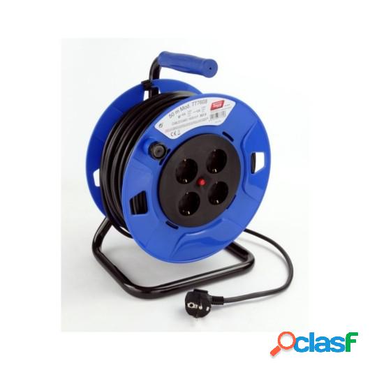 Enrollacable 3X1,5Mm 50Mt 3000V 265Mm Ip20 4T-Tt Termoestato
