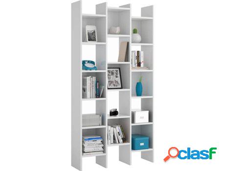 Estantería IBERODEPOT F4201043 (Blanco - Madera - 2080 x