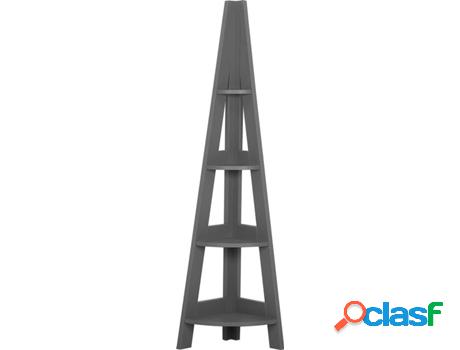 Estanterías Mobile Solo (Gris - MDF -31x48x169 cm)