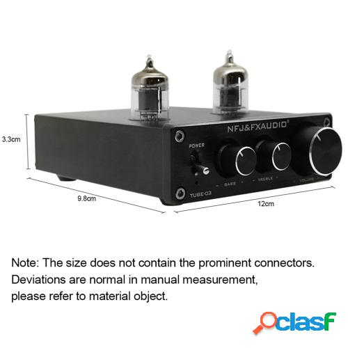 FX-AUDIO TUBE-03 Mini preamplificador de audio de alta
