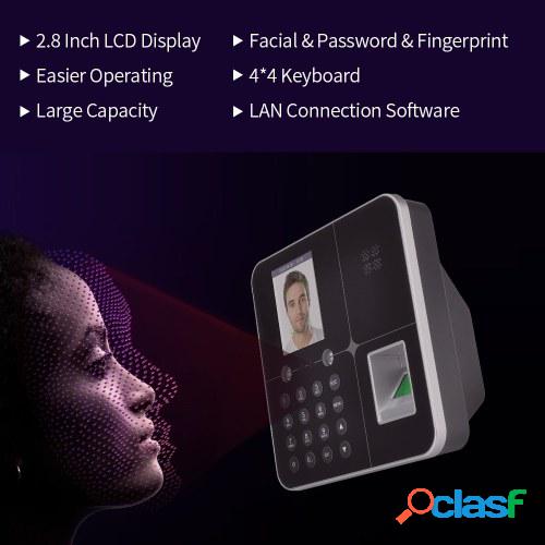 Facial and Password and Fingerprint Attendance Time Device