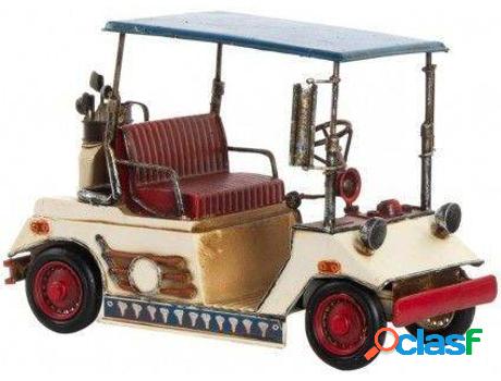 Figura HOGAR Y MÁS Carrito De Golf Vintage Decorativa