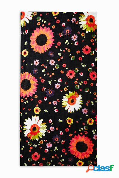 Foulard patch floral