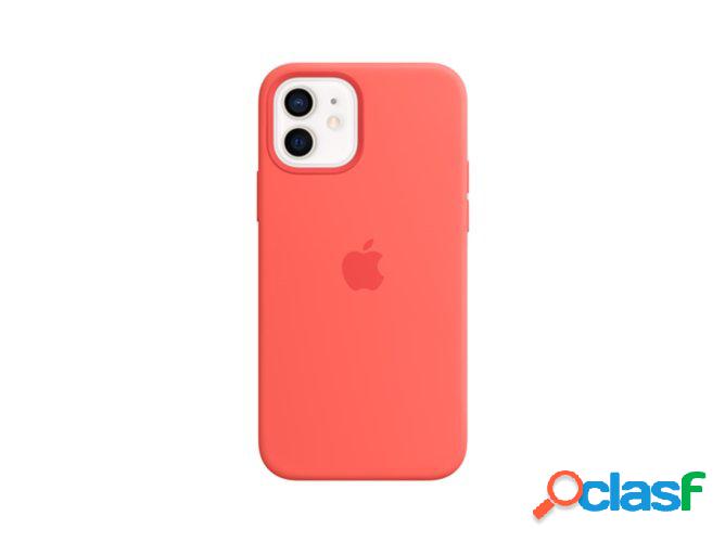 Funda MagSafe iPhone 12/ 12 Pro APPLE Silicona Pomelo Rosa