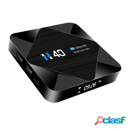 H40 Android 10.0 Smart TV Box Allwinner H616 Quad-core UHD