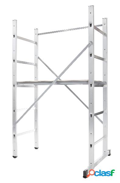 HAILO 9473-311 - Andamio de aluminio Hobby 3 (altura máxima
