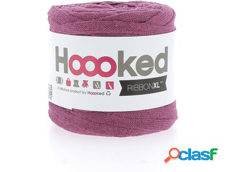 Hilo de Algodón HOOOKED RibbonXL Crazy Plum (Morado - 60 m)
