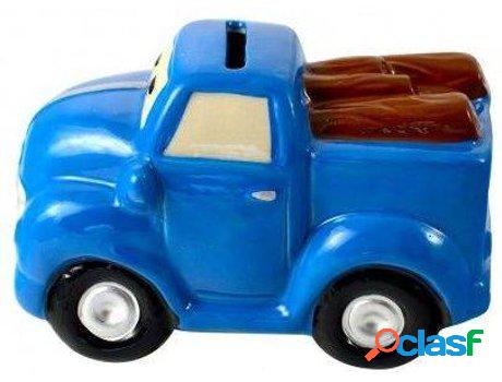 Huchas HOGAR Y MÁS Infantil Azul De Camión (8 x 8 x 12,50)