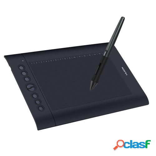 Huion H610 Pro V2 10x6.25 pulgadas Tablero de almohadilla de
