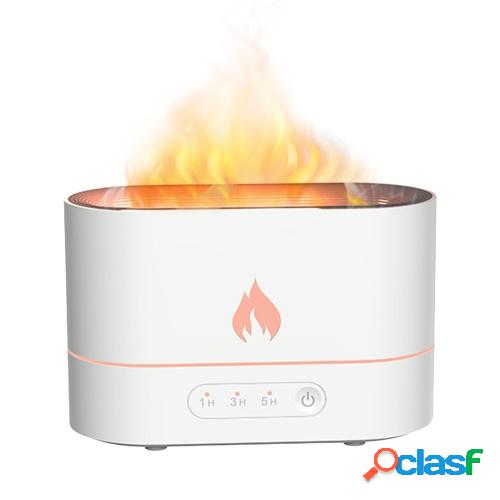 Humidificador de niebla de llama de simulación de 250 ml