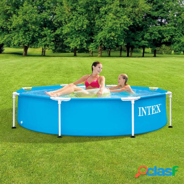 INTEX Piscina Metal Frame 244x51 cm