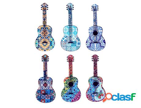 Imanes De Guitarra Trencadis Incluye 6 Unidades Regalo