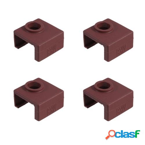 Impresora 3D Heat Block Funda de silicona MK8 Hotend