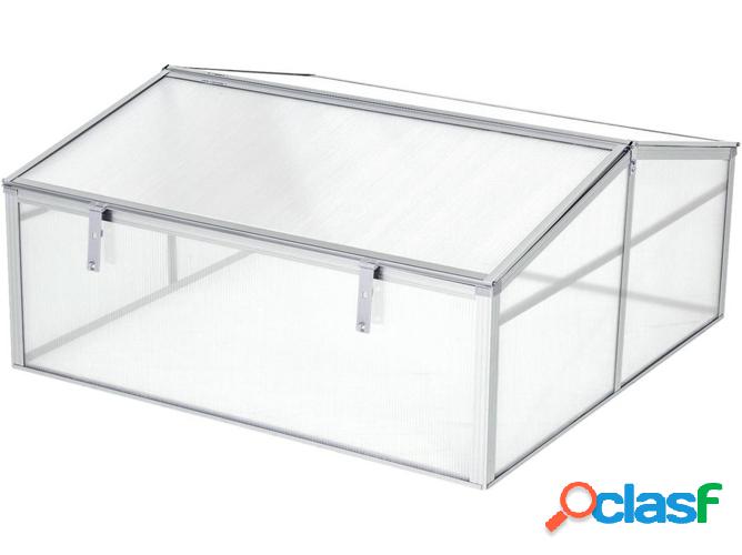 Invernadero HOMCOM 845-082 Tranparente (100x100x48 cm)