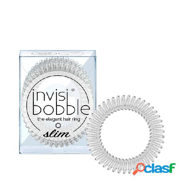 Invisibobble Slim The Elegant Hair Ring x3-Crystal Clear