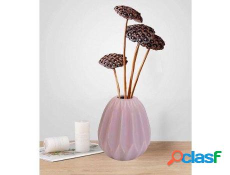 Jarron HOGAR Y MÁS Jarrón Decorativo Moun (rosa)