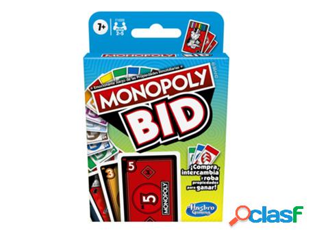 Juego de Mesa HASBRO Monopoly Bid (Edad Mínima: 7)