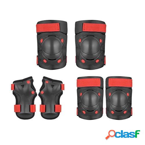 Juego de rodilleras 6 en 1 Kit protector Rodilleras Coderas