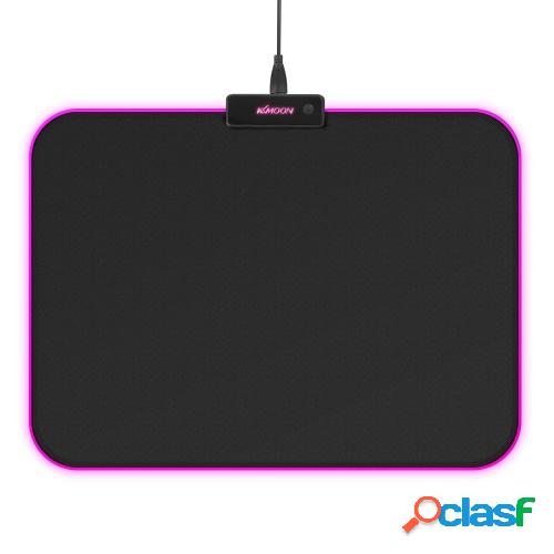 KKmoon 340 * 245 * 4 mm RGB Soft Gaming Mouse Pad