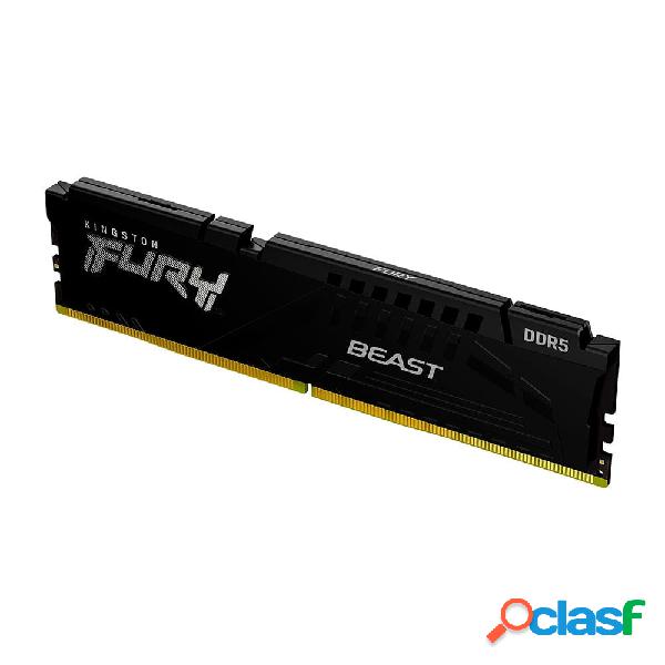 Kingston fury beast black 32gb ddr5 4800mhz 1.1v