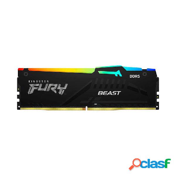 Kingston fury beast rgb 16gb ddr5 6000mhz 1.35v