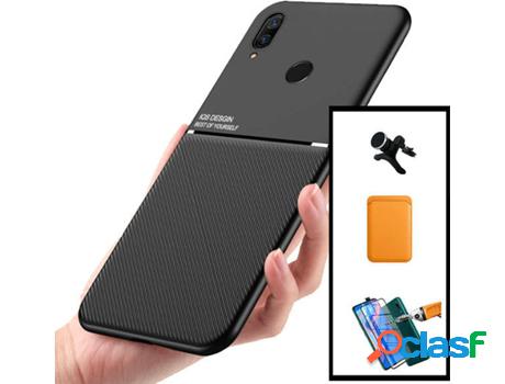 Kit Carcasa, Protector y Soporte Magnético Reforzado Huawei