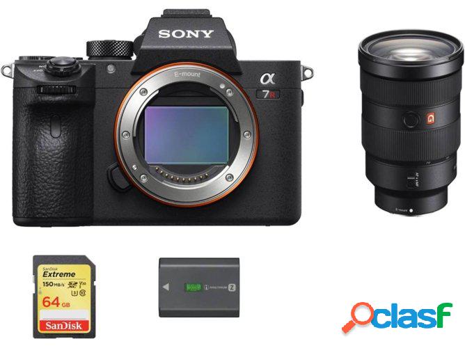 Kit Cámara Mirrorless SONY A7R III + SEL 24-70MM F2.8 GM +