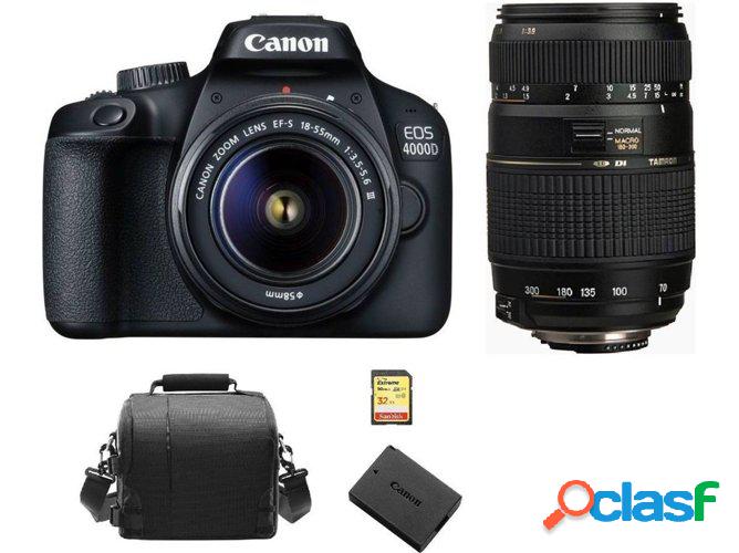 Kit Cámara Réflex CANON EOS 4000D EF-S 18-55MM F3.5-5.6