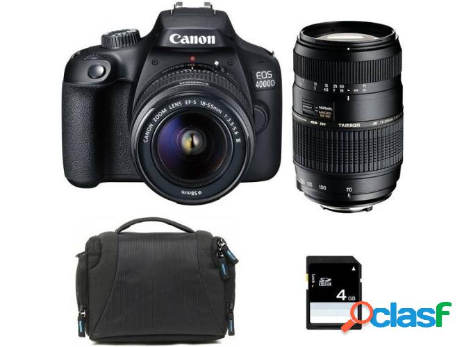 Kit Cámara Réflex CANON EOS 4000DEF-S 18-55 MM F3.5-5.6