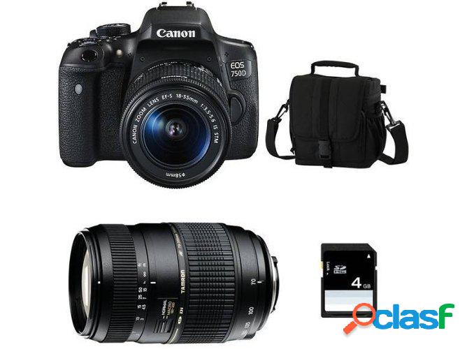 Kit Cámara Réflex CANON EOS 750D + EF-S 18-55mm F3.5-5.6