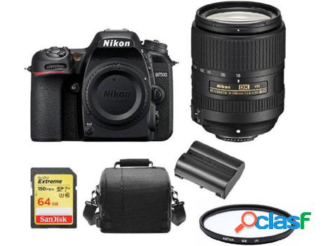 Kit Cámara Réflex NIKON D7500 + AF-S 18-300MM F3.5-6.3G ED