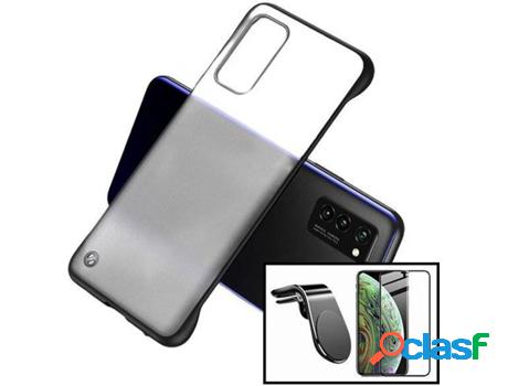 Kit Funda, Protector de Cristal Templado y Soporte Xiaomi