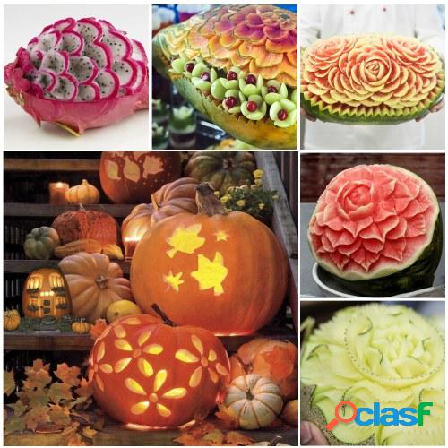 Kit de tallado de calabaza para Halloween Jack-O-Lanterns