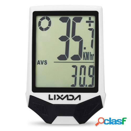 LIXADA Wireless Bike Computer Mountain Bike Velocímetro