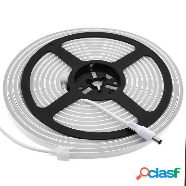 Led neon flex 6x12mm dc12v 120led/m 5m 100w blanco cálido