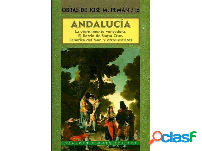Libro Andalucía de José María Pemán (Español)
