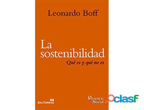 Libro La Sostenibilidad de Leonardo Boff (Español)