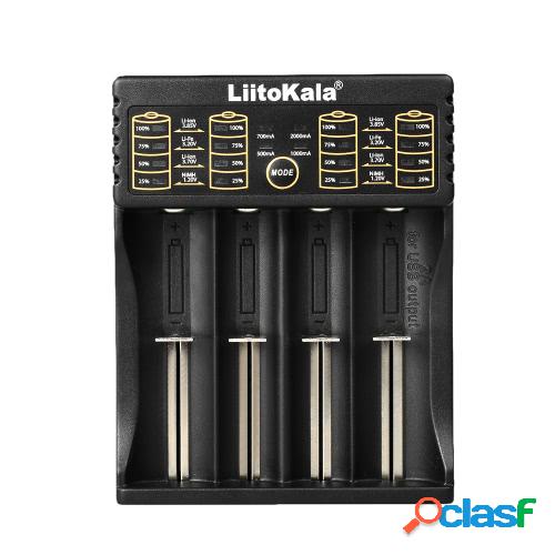 LiitoKala Lii-402 Cargador de batería inteligente 1.2V 3.7V