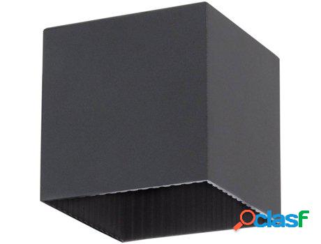 Lámpara LED LEDKIA Solar (Negro - LED Integrado - 3 W)