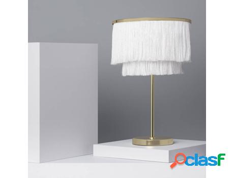 Lámpara de Mesa LEDKIA Diyara (Blanco - E27 - 60 W)
