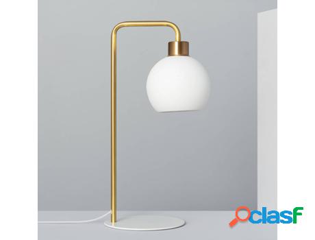 Lámpara de Mesa LEDKIA Juncadella (Blanco - E27 - 40 W)