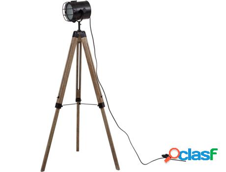 Lámpara de Pie LEDKIA Boes (Negro - E27 - 25 W)