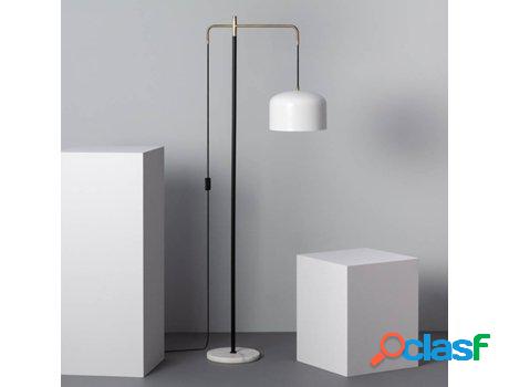 Lámpara de Pie LEDKIA Fiske (Blanco - E27 - 40 W)