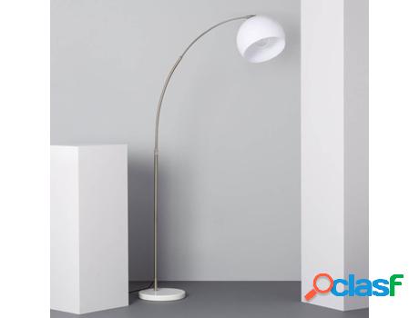 Lámpara de Pie LEDKIA Gebogen (Plateado - E27 - 40 W)