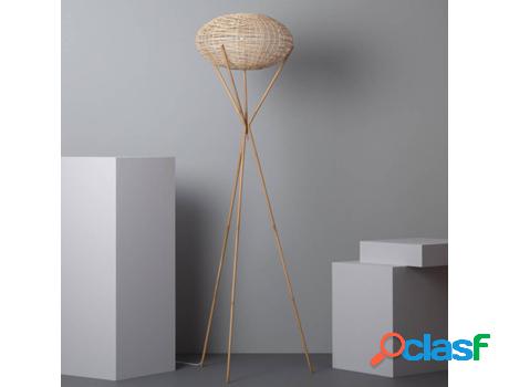 Lámpara de Pie LEDKIA Ronax (Natural - E27 - 60 W)