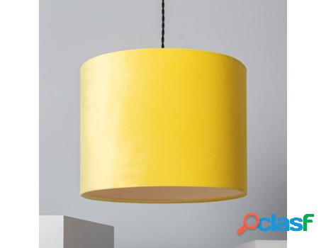 Lámpara de Suspensión LEDKIA Pamba (Amarillo - E27 - 60 W)