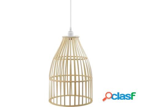 Lámpara de Suspensión LEDKIA Zunyi (Natural - E27 - 40 W)