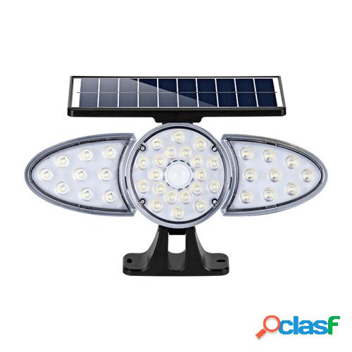 Lámpara solar de detección de cuerpo humano LED