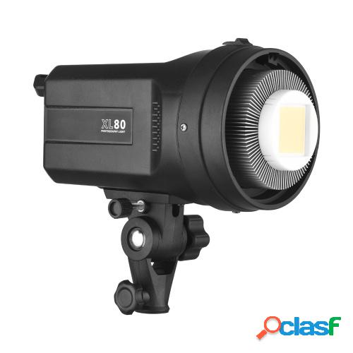 Luz de video continua LED de estudio compacta de 80 W Brillo